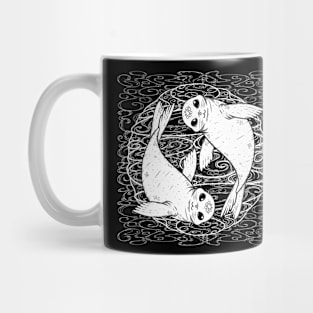 Yin and Yang Seals Mug